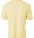 N3142 A4 Adult Cooling Performance Crew in Light yellow back view