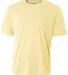 N3142 A4 Adult Cooling Performance Crew in Light yellow front view