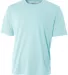 N3142 A4 Adult Cooling Performance Crew in Pastel blue front view