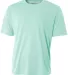 N3142 A4 Adult Cooling Performance Crew in Pastel mint front view