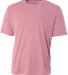 N3142 A4 Adult Cooling Performance Crew in Pink front view