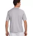 N3142 A4 Adult Cooling Performance Crew in Silver back view