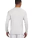 N3165 A4 Adult Cooling Performance Long Sleeve Cre in White back view