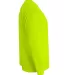 N3165 A4 Adult Cooling Performance Long Sleeve Cre in Lime side view