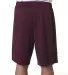 N5283 A4 Adult 9 in Maroon back view