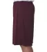 N5283 A4 Adult 9 in Maroon side view