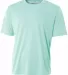 NB3142 A4 Youth Cooling Performance Crew in Pastel mint front view
