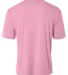 NB3142 A4 Youth Cooling Performance Crew in Pink back view