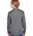 NB3165 A4 Youth Cooling Performance Long Sleeve Cr in Graphite back view