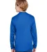 NB3165 A4 Youth Cooling Performance Long Sleeve Cr in Royal back view