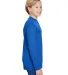 NB3165 A4 Youth Cooling Performance Long Sleeve Cr in Royal side view