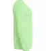NB3165 A4 Youth Cooling Performance Long Sleeve Cr in Light lime side view