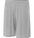 NB5244 A4 Youth Cooling Performance Short in Silver front view