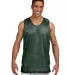 NF1270 A4 Adult Reversible Mesh Tank in Hunter/ white front view