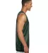 NF1270 A4 Adult Reversible Mesh Tank in Hunter/ white side view
