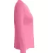 NW3002 A4 Women's Long Sleeve Cooling Performance  in Pink side view