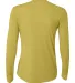 NW3002 A4 Women's Long Sleeve Cooling Performance  in Vegas gold back view