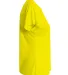 NW3201 A4 Women's Cooling Performance Crew in Safety yellow side view