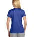 NW3201 A4 Women's Cooling Performance Crew in Royal back view