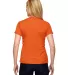 NW3201 A4 Women's Cooling Performance Crew in Athletic orange back view