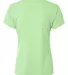 NW3201 A4 Women's Cooling Performance Crew in Light lime back view