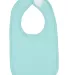 R1005 Rabbit Skins Infant Self-Adhesive Bib in Chill front view