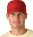 SH101 Adams Sunshield Unconstructed Blended Cap wi in Nautical red front view