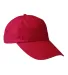 SH101 Adams Sunshield Unconstructed Blended Cap wi in Nautical red side view