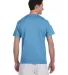 T425 Champion Adult Short-Sleeve T-Shirt T525C in Light blue back view