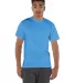 T425 Champion Adult Short-Sleeve T-Shirt T525C in Light blue front view