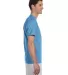 T425 Champion Adult Short-Sleeve T-Shirt T525C in Light blue side view