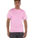 T425 Champion Adult Short-Sleeve T-Shirt T525C in Pink candy front view