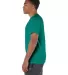 T425 Champion Adult Short-Sleeve T-Shirt T525C in Emerald green side view