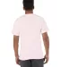 T425 Champion Adult Short-Sleeve T-Shirt T525C in Body blush back view