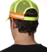 TR102 Adams Trucker Reflector High-Visibility Cons in Yellow back view