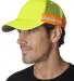TR102 Adams Trucker Reflector High-Visibility Cons in Yellow side view