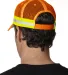 TR102 Adams Trucker Reflector High-Visibility Cons in Orange back view