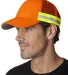 TR102 Adams Trucker Reflector High-Visibility Cons in Orange side view