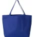 8503 Liberty Bags 12 Ounce Cotton Canvas Tote Bag ROYAL back view