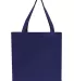8503 Liberty Bags 12 Ounce Cotton Canvas Tote Bag NAVY front view