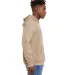 BELLA+CANVAS 3719 Unisex Cotton/Polyester Pullover in Tan side view