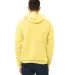 BELLA+CANVAS 3719 Unisex Cotton/Polyester Pullover in Yellow back view