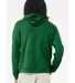 BELLA+CANVAS 3719 Unisex Cotton/Polyester Pullover in Kelly back view
