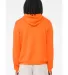 BELLA+CANVAS 3719 Unisex Cotton/Polyester Pullover in Orange back view