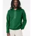 BELLA+CANVAS 3719 Unisex Cotton/Polyester Pullover in Kelly front view