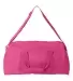 8806 Liberty Bags Large Recycled Polyester Square  HOT PINK back view