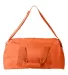 8806 Liberty Bags Large Recycled Polyester Square  ORANGE back view