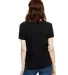 US115 US Blanks Relaxed Boyfriend Tee in Black back view