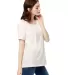 US115 US Blanks Relaxed Boyfriend Tee in Light rose pink side view