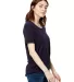 US115 US Blanks Relaxed Boyfriend Tee in Midnight side view